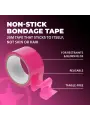 FITA BONDAGE PVC NON-STICK 20 M ROSA OUCH!