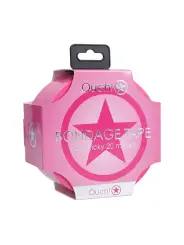 FITA BONDAGE PVC NON-STICK 20 M ROSA OUCH!