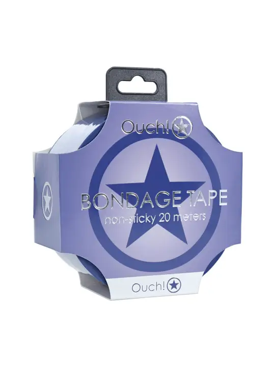 FITA BONDAGE PVC NON-STICK 20 M NAVY OUCH!