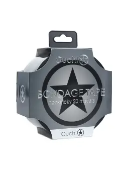 FITA BONDAGE PVC NON-STICK 20 M PRETO OUCH!