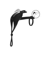 ANEL VIBRATÓRIO E AJUSTÁVEL PARA O PÉNIS EM SILICONE LEVELZ