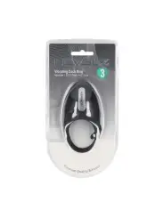 ANEL VIBRATÓRIO E AJUSTÁVEL PARA O PÉNIS EM SILICONE PRETO LEVELZ