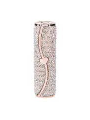 VIBRADOR COM 4 ACESSÓRIOS CANDY LIPSTICK ROSA LOVELINE