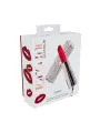 VIBRADOR COM 4 ACESSÓRIOS CANDY LIPSTICK ROSA LOVELINE
