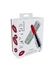 VIBRADOR COM 4 ACESSÓRIOS CANDY LIPSTICK VERDE LOVELINE