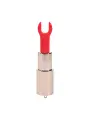 VIBRADOR COM 4 ACESSÓRIOS TIFFANY LIPSTICK ROSA LOVELINE