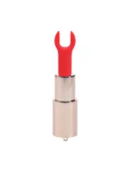 VIBRADOR COM 4 ACESSÓRIOS ANGEL LIPSTICK ROSA LOVELINE
