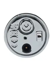 VIBRADOR COM 4 ACESSÓRIOS ANGEL LIPSTICK CLEAR LOVELINE