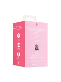 VIBRADOR DE DEDO FINGER DUAL ROSA LOVELINE