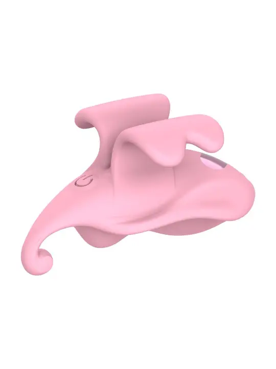 VIBRADOR DE DEDO FINGER DUAL ROSA LOVELINE