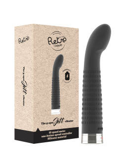 VIBRADOR REGARREGÁVEL RETRO JETT PRETO