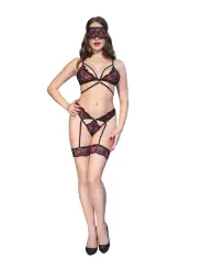 CONJUNTO DE 3 PEÇAS CR-4880 CHILIROSE