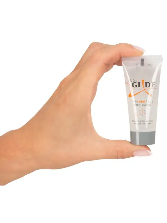 GEL LUBRIFICANTE HÍBRIDO PERFORMANCE 20 ML  JUST GLDE
