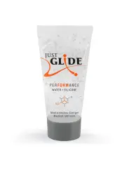 GEL LUBRIFICANTE HÍBRIDO PERFORMANCE 20 ML  JUST GLDE