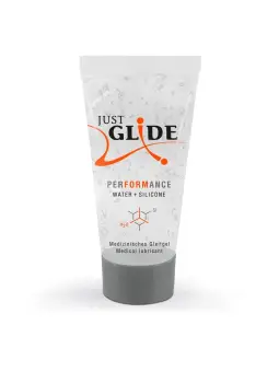 GEL LUBRIFICANTE HÍBRIDO PERFORMANCE 20 ML  JUST GLDE