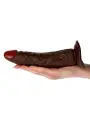 VIBRADOR REALÍSTICO REAL RAPTURE EARTH FLAVOUR 7'' NEGRO