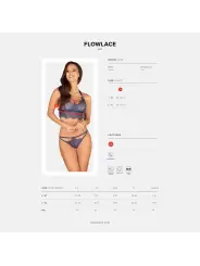 CONJUNTO FLOWLACE OBSESSIVE AZUL