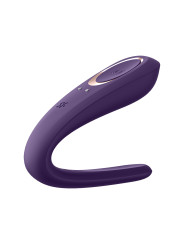 VIBRADOR PARA CASAL DOUBLE CLASSIC COM CARREGADOR USB