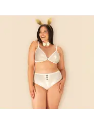 FANTASIA DE COELHINHA NEO GOLDES TAMANHO QUEEN OBSESSIVE AMARELA