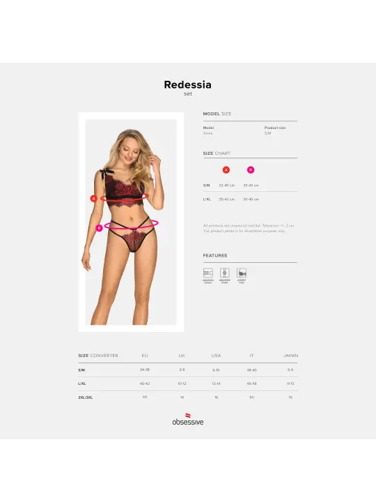 CONJUNTO REDESSIA OBSESSIVE