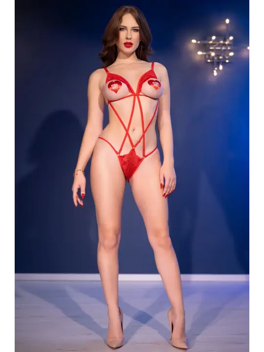 BODY CR-4888 VERMELHO CHILIROSE