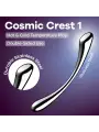 DILDO EM METAL COSMIC CREST 1 SATISFYER