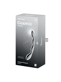 DILDO EM METAL COSMIC CREST 2 SATISFYER