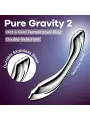 DILDO EM METAL PURE GRAVITY 2 SATISFYER