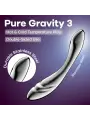DILDO EM METAL PURE GRAVITY 3 SATISFYER