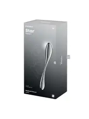 DILDO EM METAL STAR FORCE 3 SATISFYER