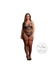 LOLA - STRAPPY SET - QUEEN SIZE - BLACK