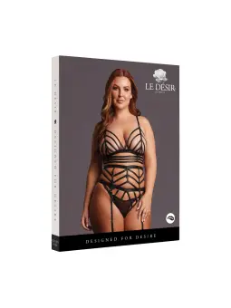 LOLA - STRAPPY SET - QUEEN SIZE - BLACK