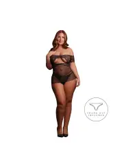 OLYMPIA - BABYDOLL - QUEEN SIZE - BLACK