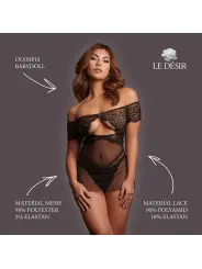 OLYMPIA - BABYDOLL - ONE SIZE - BLACK
