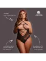 OLYMPIA - CROTCHLESS BODY - QUEEN SIZE - BLACK
