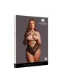 OLYMPIA - CROTCHLESS BODY - QUEEN SIZE - BLACK