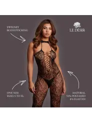 SWEENEY - BODYSTOCKING - ONE SIZE - BLACK