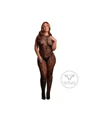 MATILDA - LACE BODYSTOCKING - QUEEN SIZE - BLACK