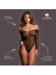 MATILDA - LACE BODY - ONE SIZE - BLACK