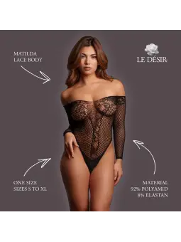 MATILDA - LACE BODY - ONE SIZE - BLACK