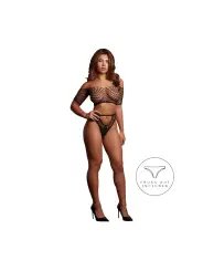 MELIA - OPEN WORK SET - ONE SIZE - BLACK