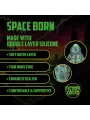 SPACE BORN - EGG PLUG - GREEN/BLACK
