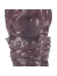 HELLSPAWN - SILICONE DILDO - RED/BLACK