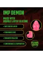 IMP DEMON - SILICONE DILDO - RED
