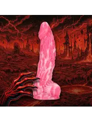 IMP DEMON - SILICONE DILDO - RED