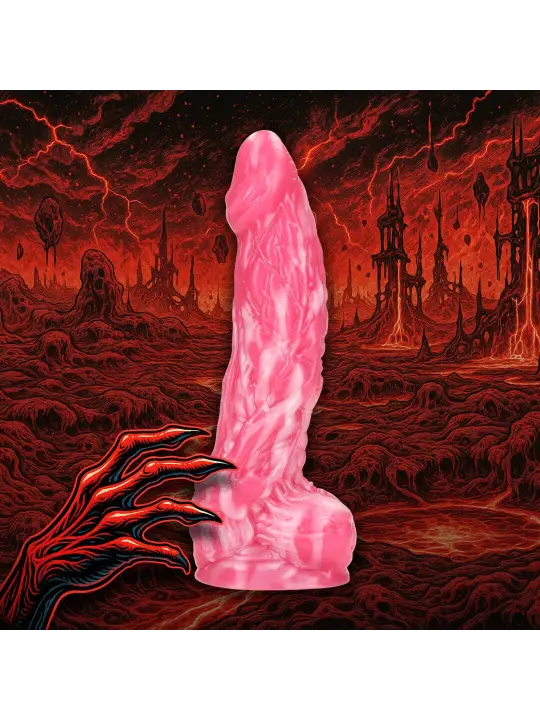 IMP DEMON - SILICONE DILDO - RED