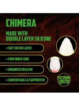 CHIMERA - EGG PLUG - WHITE/RED