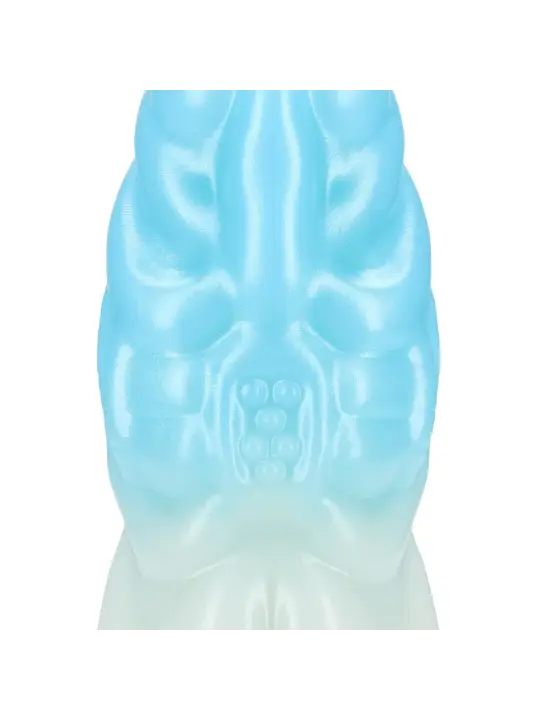 VEIN MASTER - SILICONE DILDO - BLUE/WHITE