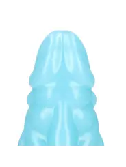 VEIN MASTER - SILICONE DILDO - BLUE/WHITE