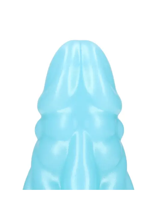 VEIN MASTER - SILICONE DILDO - BLUE/WHITE